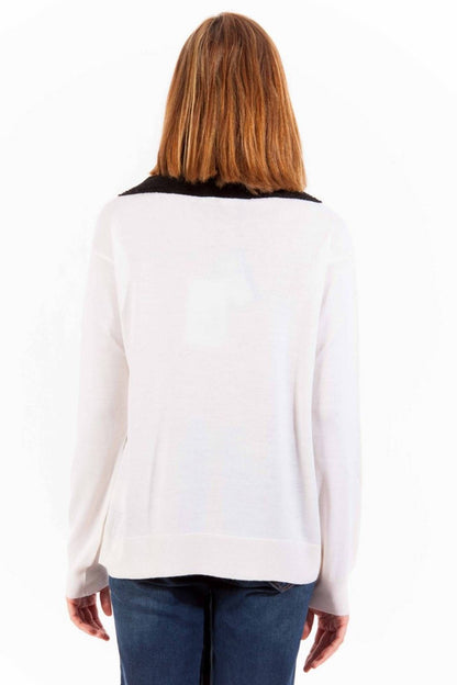 White Wool Sweater