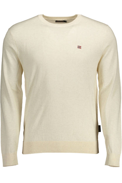 Beige Cotton Sweater