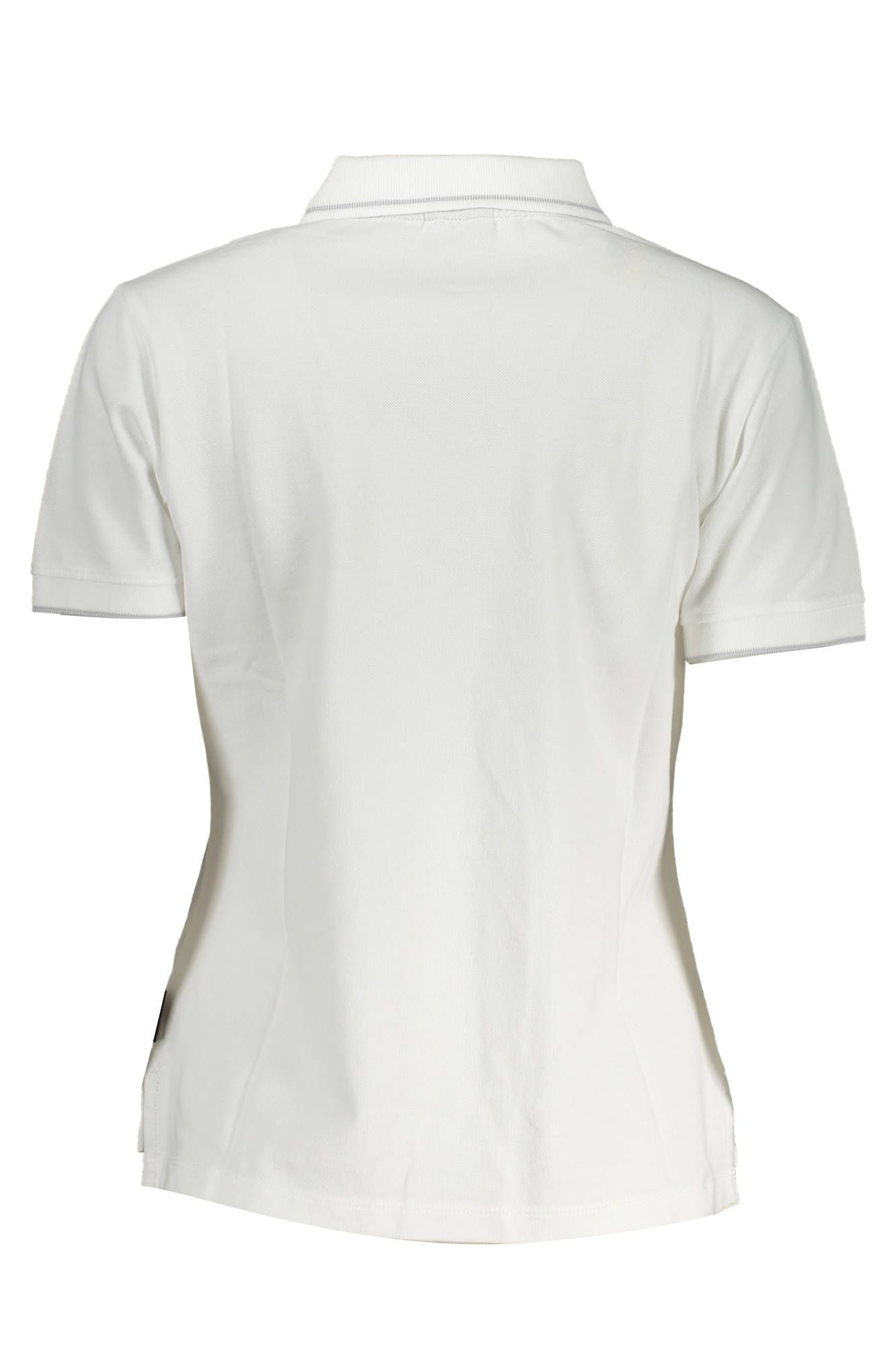 White Cotton Polo Shirt