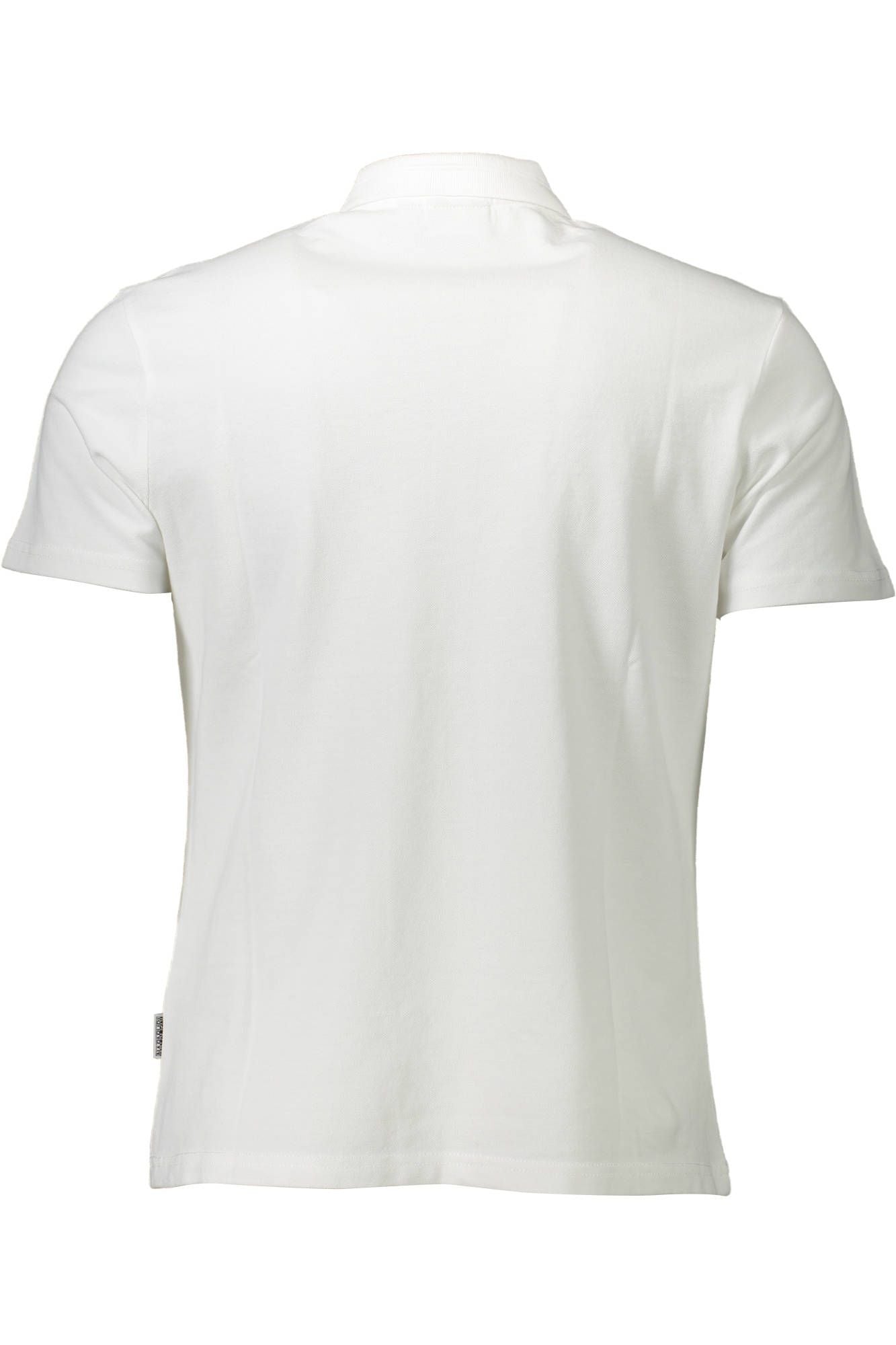 White Cotton Polo Shirt