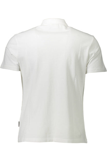 White Cotton Polo Shirt