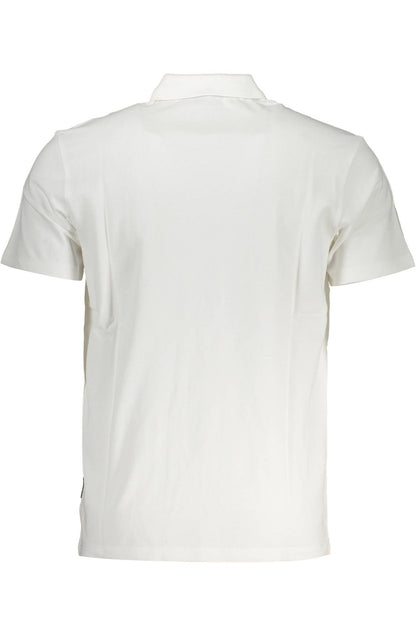 White Cotton Polo Shirt