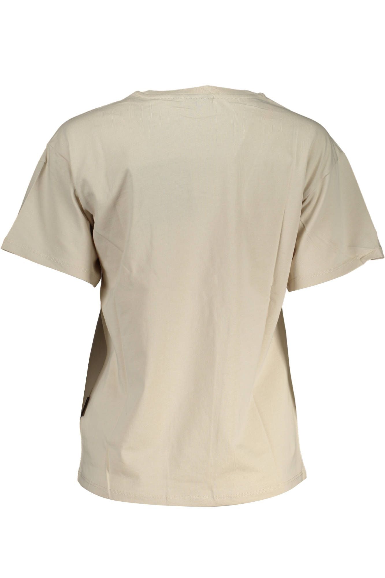 Beige Cotton Tops & T-Shirt