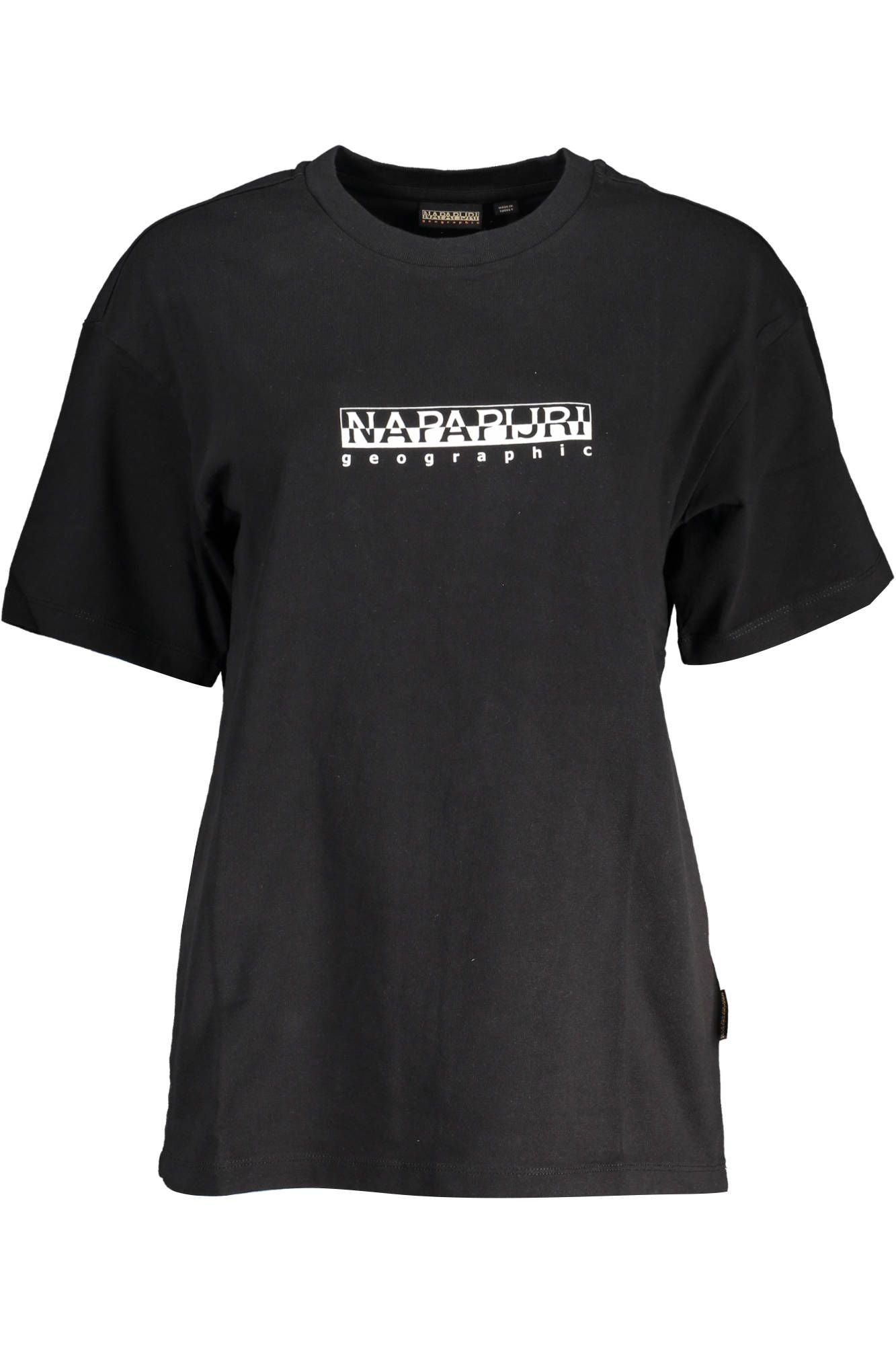 Black Cotton Tops & T-Shirt