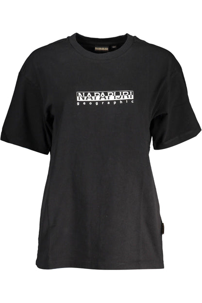Black Cotton Tops & T-Shirt