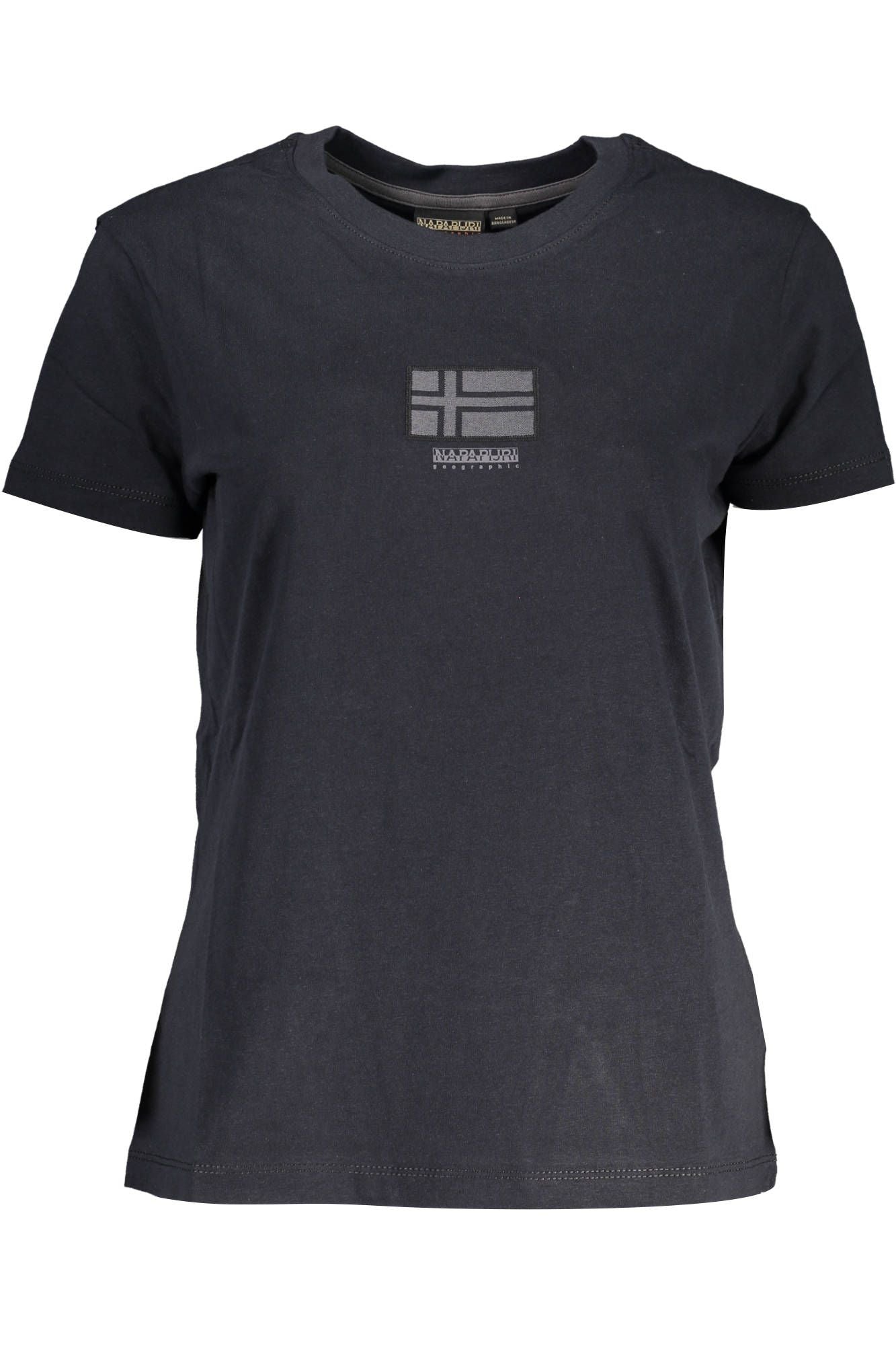 Black Cotton Tops & T-Shirt