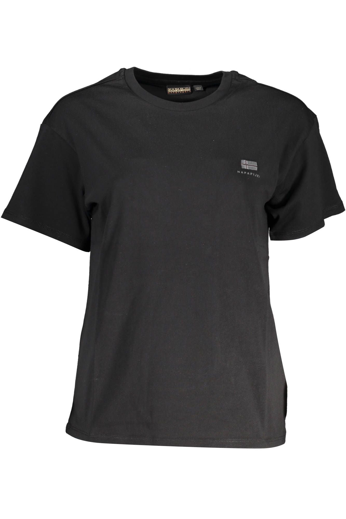 Black Cotton Tops & T-Shirt