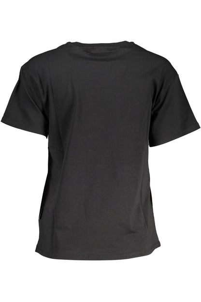 Black Cotton Tops & T-Shirt