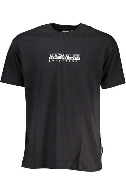 Black Cotton T-Shirt