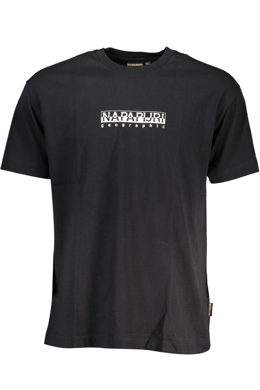 Black Cotton T-Shirt