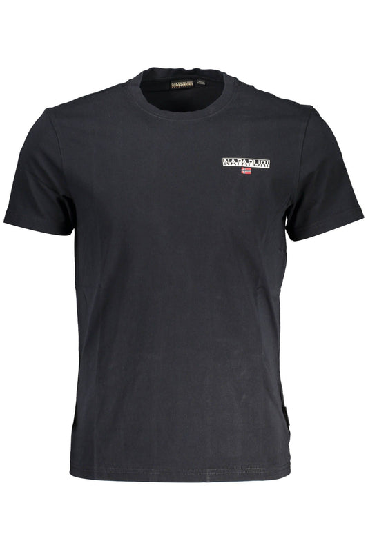Black Cotton T-Shirt