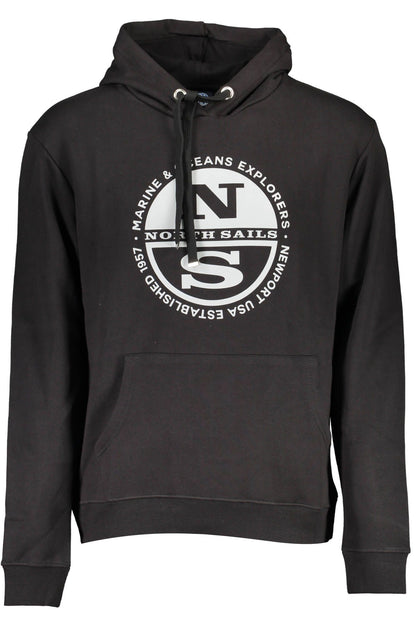 Black Cotton Sweater