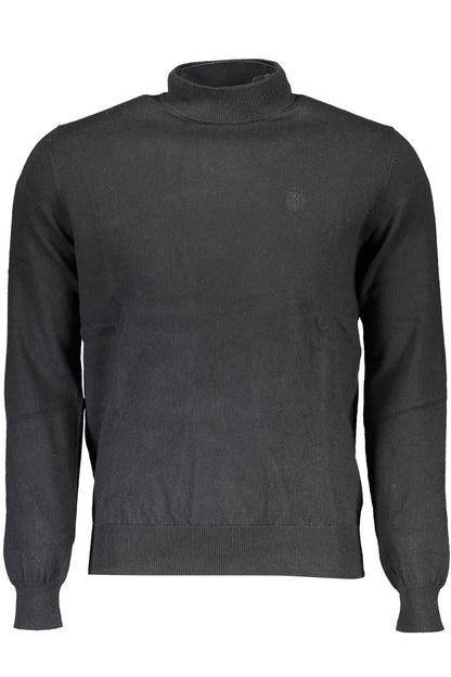 Black Cotton Sweater