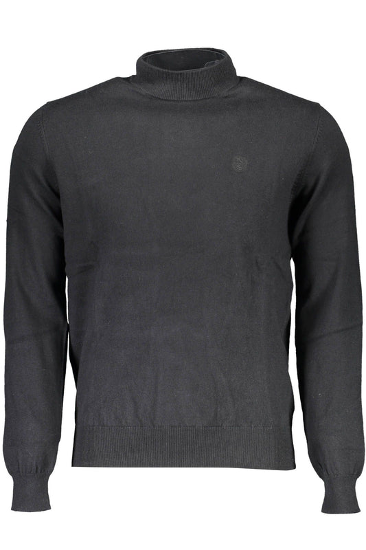 Black Cotton Sweater