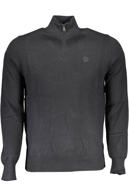 Black Cotton Sweater