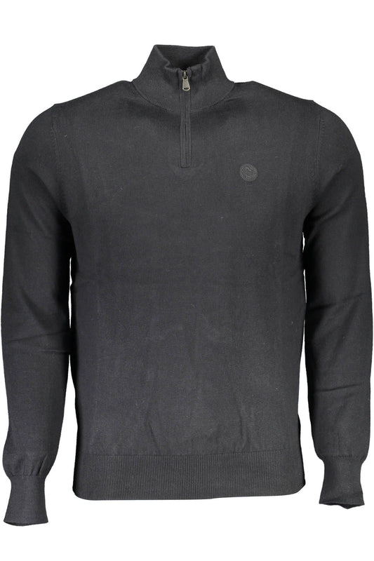 Black Cotton Sweater