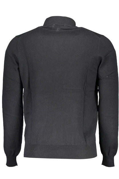 Black Cotton Sweater