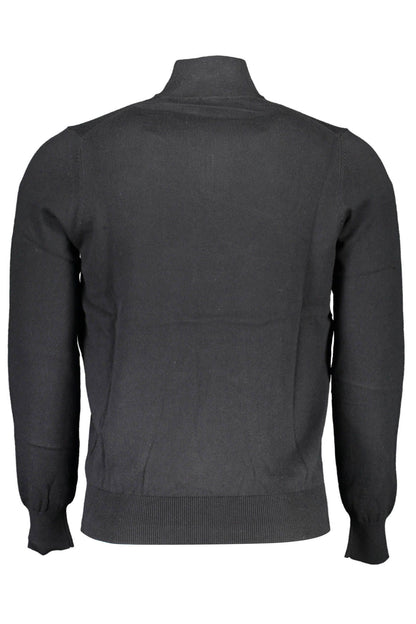 Black Cotton Sweater