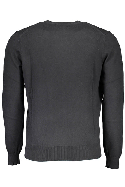 Black Cotton Sweater