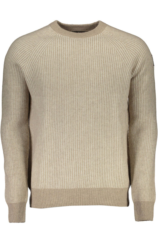 Beige Wool Sweater