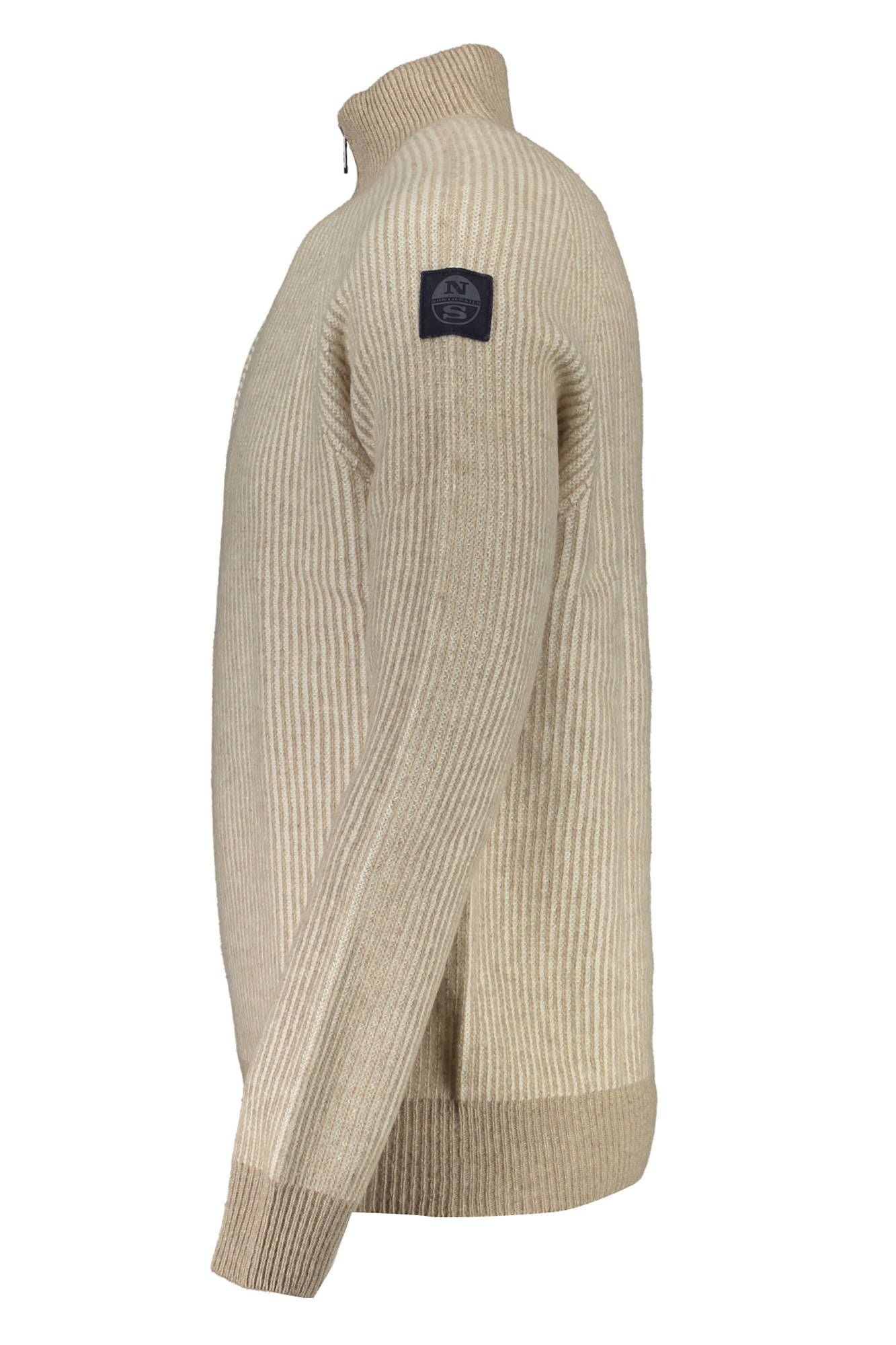Beige Wool Sweater
