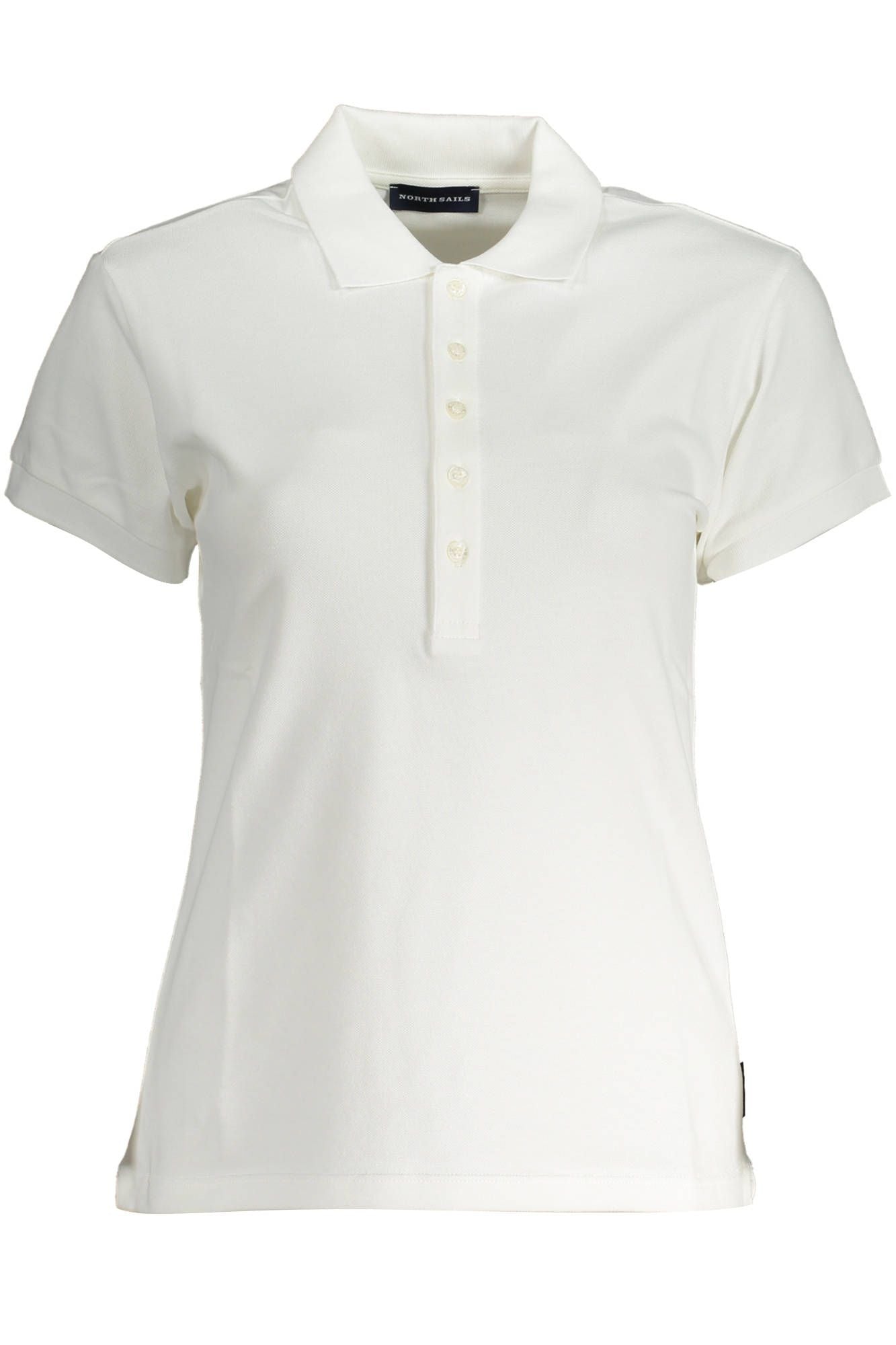 White Cotton Polo Shirt