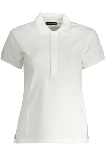 White Cotton Polo Shirt