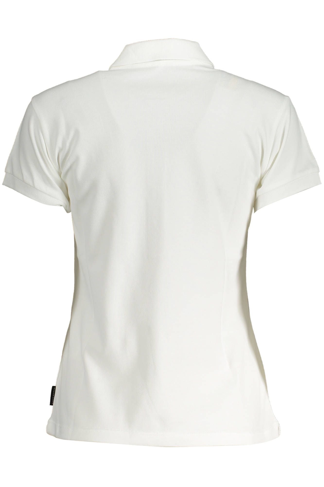 White Cotton Polo Shirt
