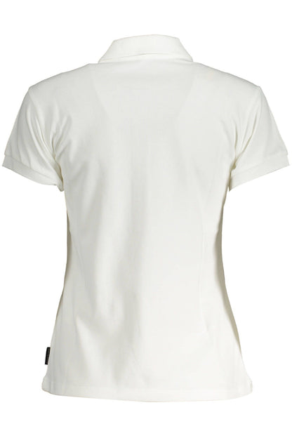 White Cotton Polo Shirt