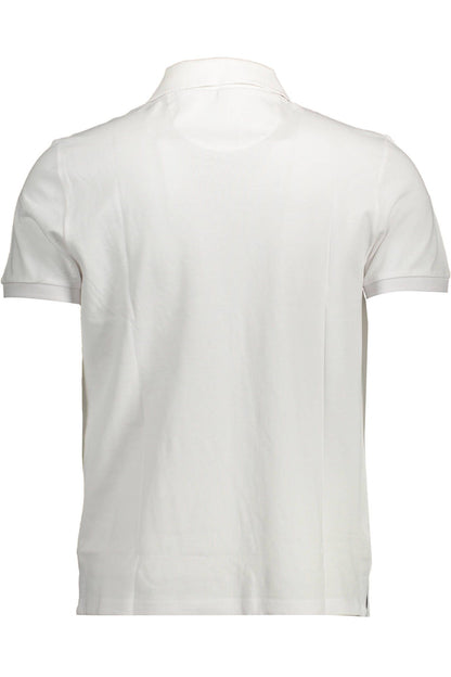 White Cotton Polo Shirt
