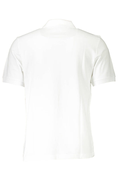 White Cotton Polo Shirt
