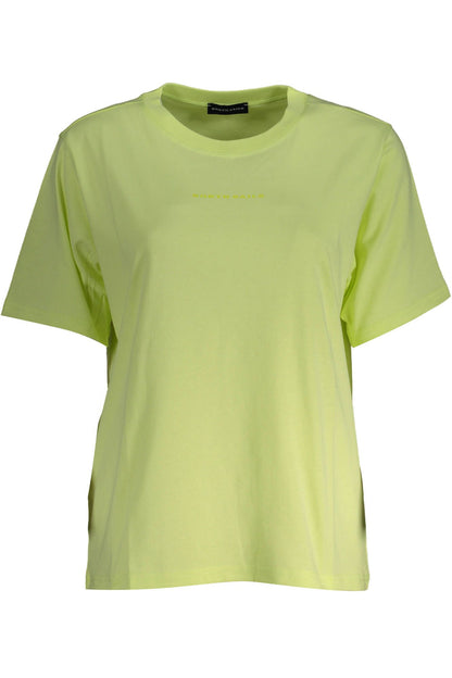 Yellow Cotton Tops & T-Shirt