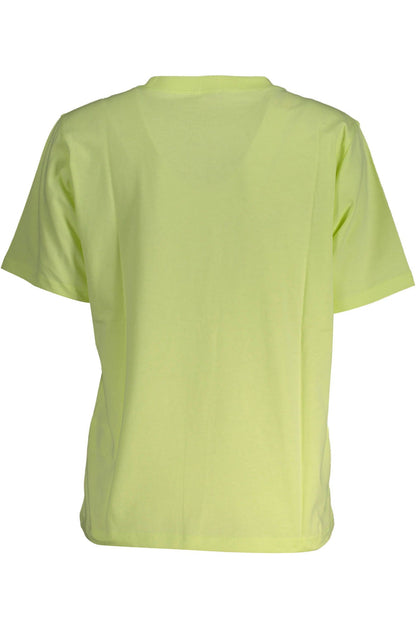 Yellow Cotton Tops & T-Shirt