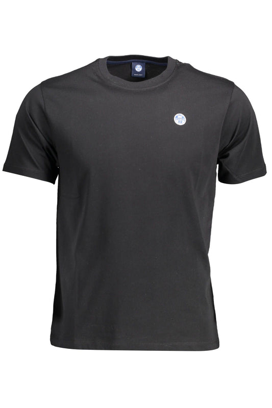 Black Cotton T-Shirt