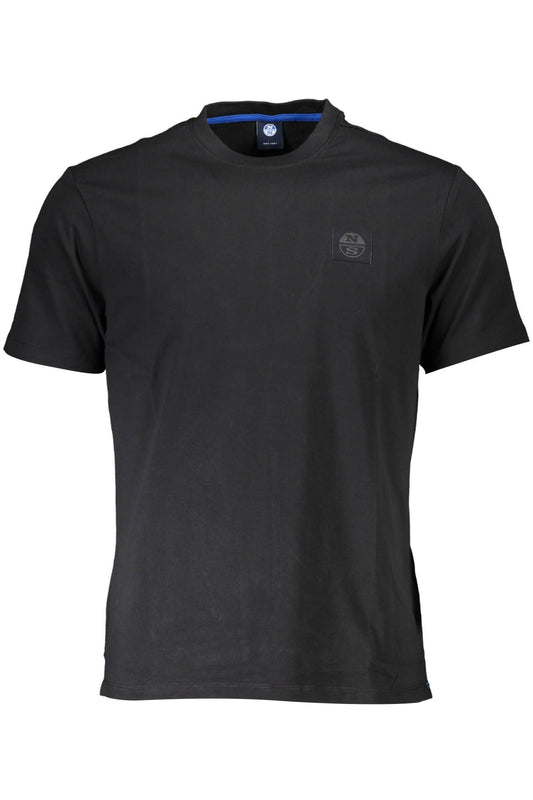 Black Cotton T-Shirt
