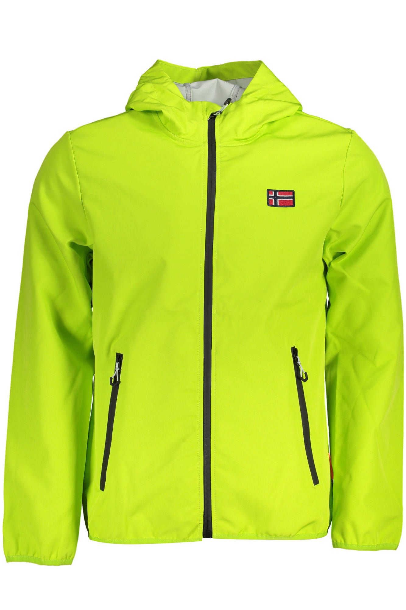 Yellow Polyester Jacket