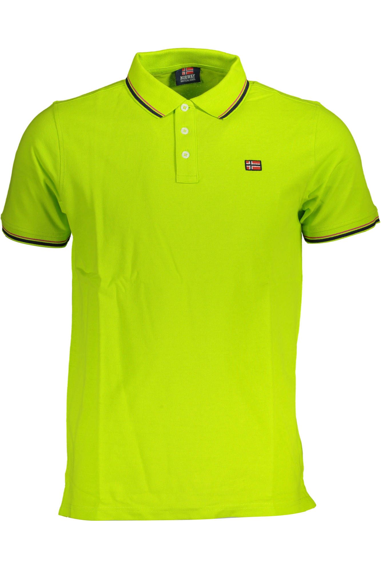 Yellow Cotton Polo Shirt