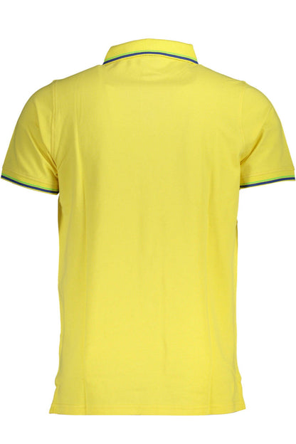 Yellow Cotton Polo Shirt