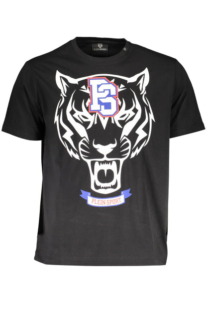 Black Cotton T-Shirt
