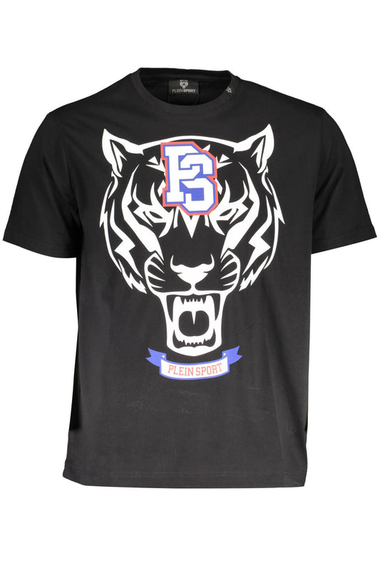 Black Cotton T-Shirt
