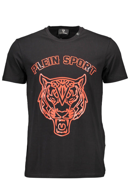 Black Cotton T-Shirt