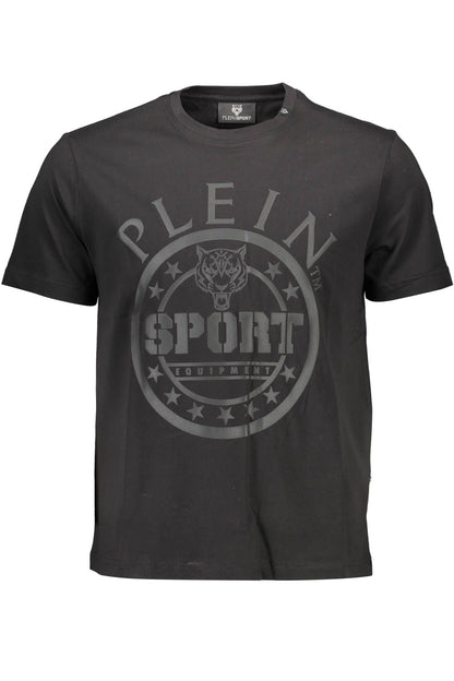 Black Cotton T-Shirt