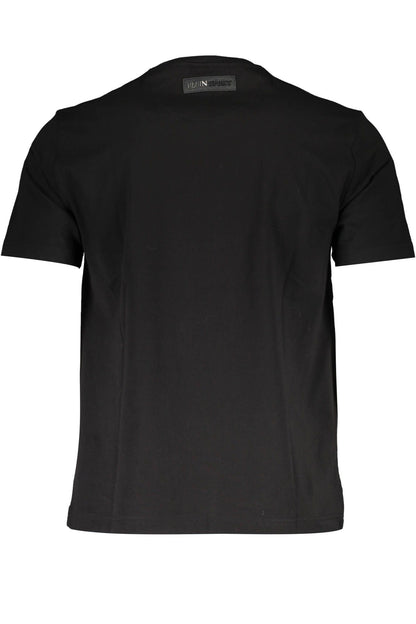 Black Cotton T-Shirt