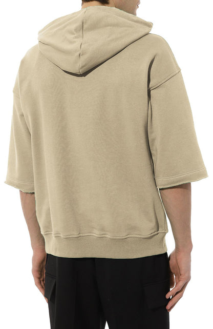 Beige Cotton Sweater