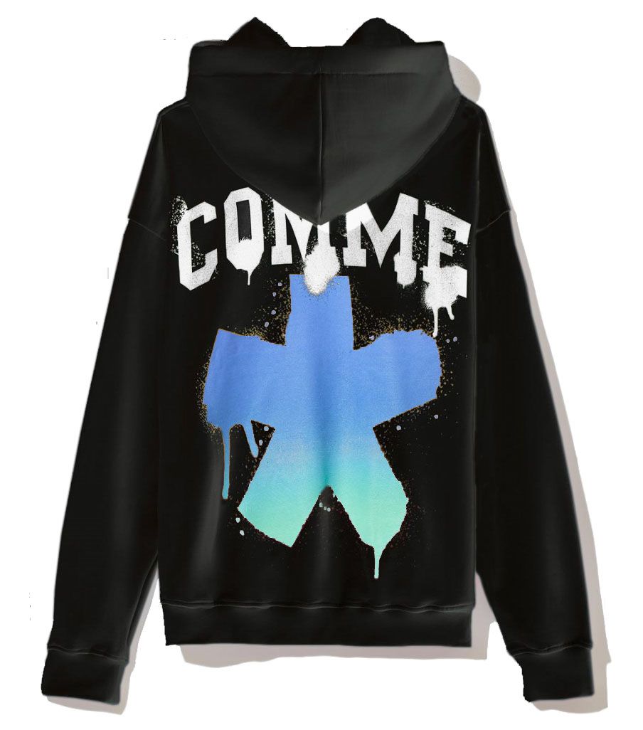 Black Cotton Sweater