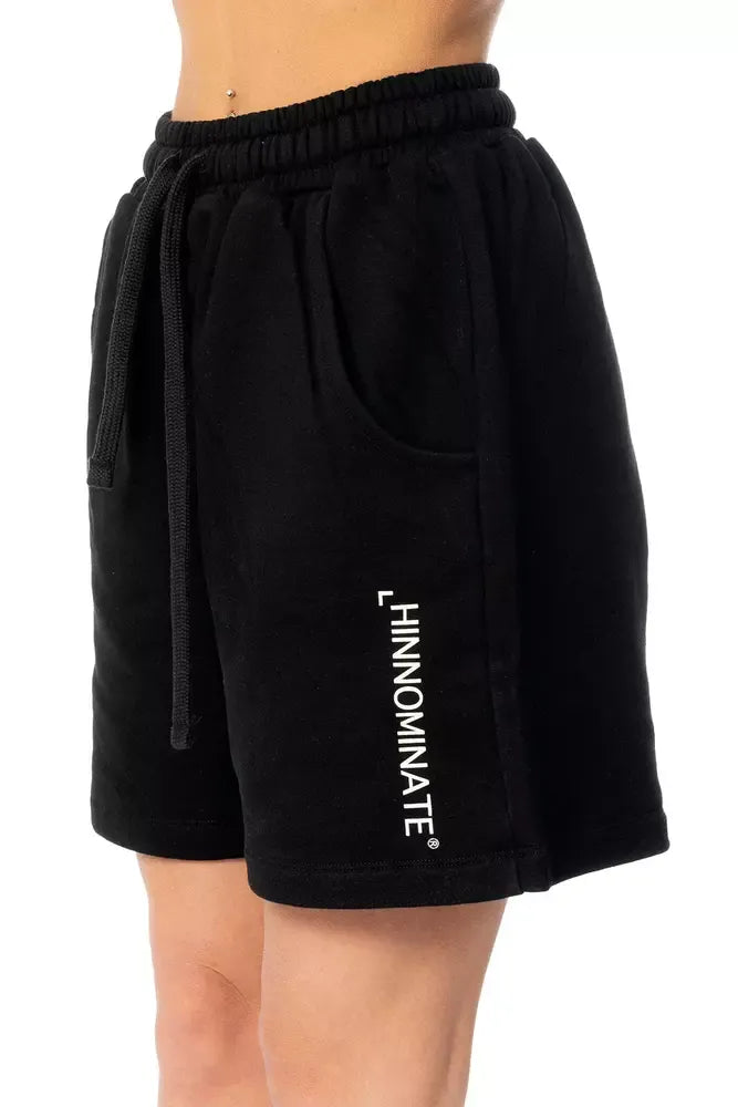 Black Cotton Short