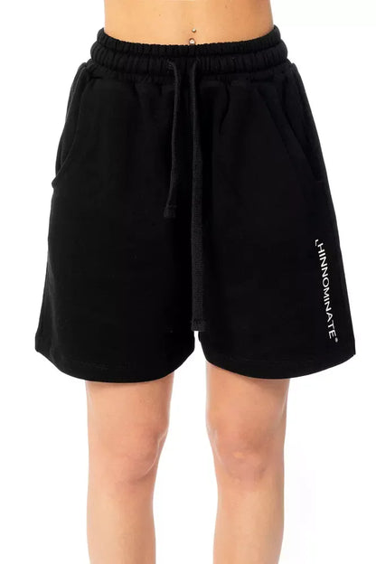 Black Cotton Short