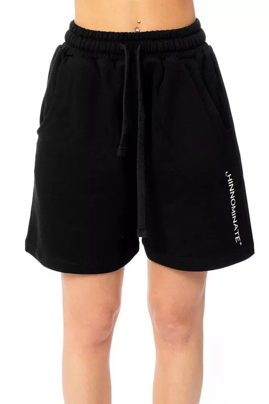 Black Cotton Short