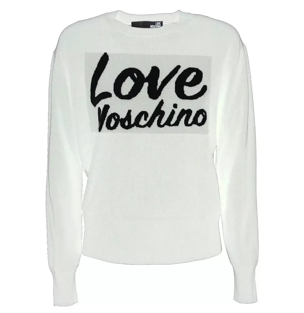 White Wool Sweater