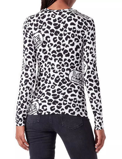White Viscose Sweater